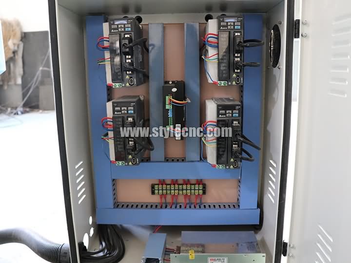 四軸數(shù)控雕刻機的 Delta 伺服電機