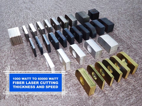 光纖激光器切割金屬的速度和厚度是多少？